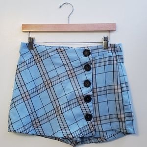 Rue 21 Plaid Skort